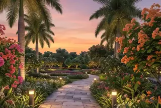 Landscaped Garden at Arvind ITPL Whitefield
