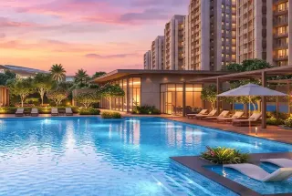 Swimming Pool at Arvind ITPL Whitefield