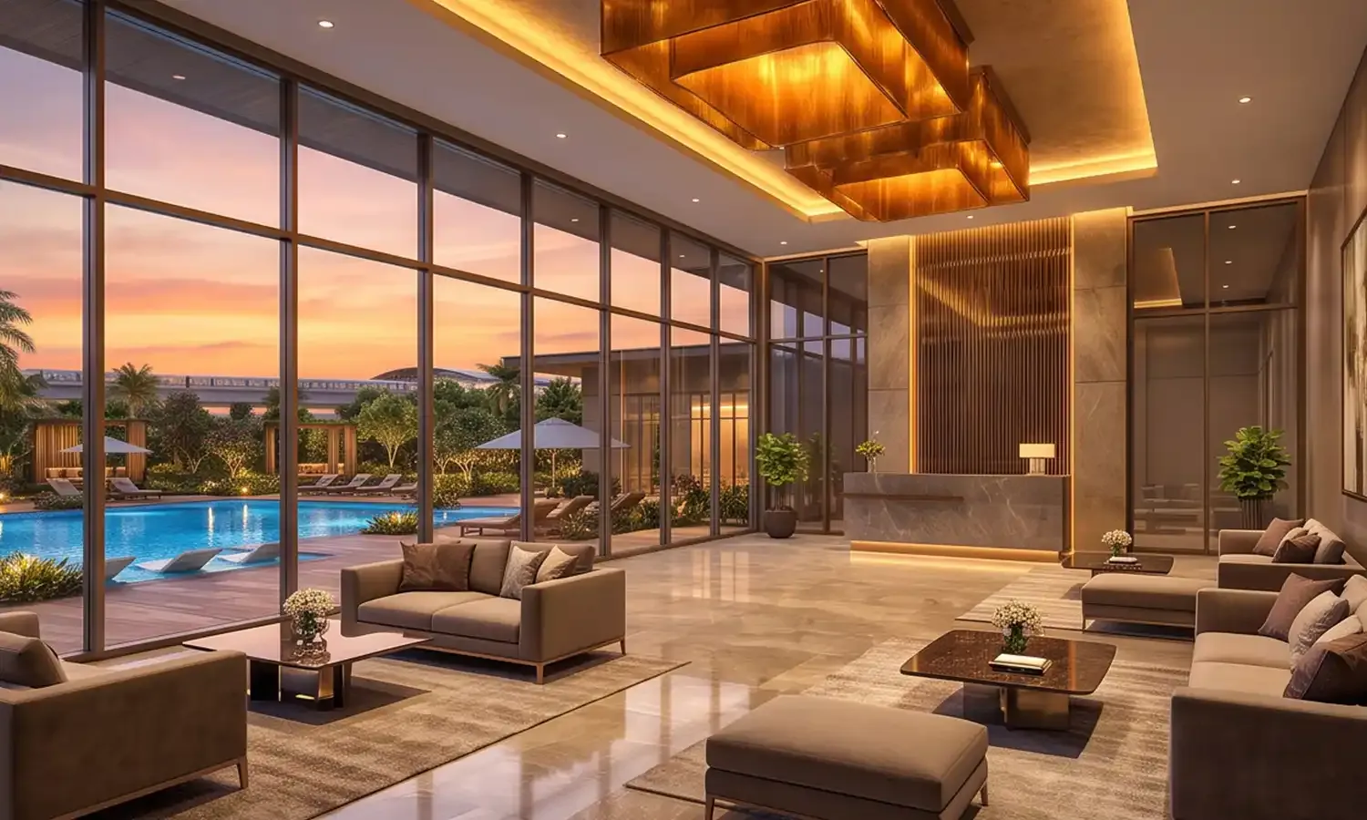 Clubhouse  Reception Interior